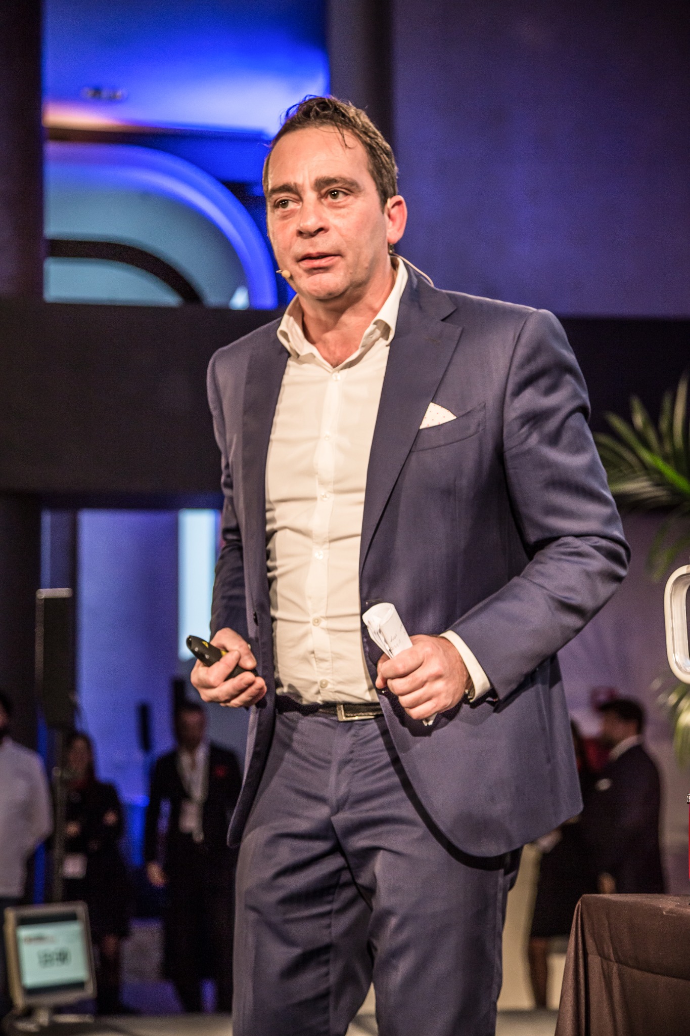 Bruno Bruni relatore durante un evento